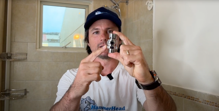 How To Increase Shower Head Height & Angle With A Swivel Ball Adapter