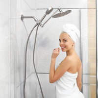 Lifestyle 1-Spray Dual with Adjustable Arm Brushed Nickel / 2.5 - The Shower Head Store