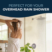 Lifestyle J-Shaped Overhead Shower Arm Chrome - The Shower Head Store