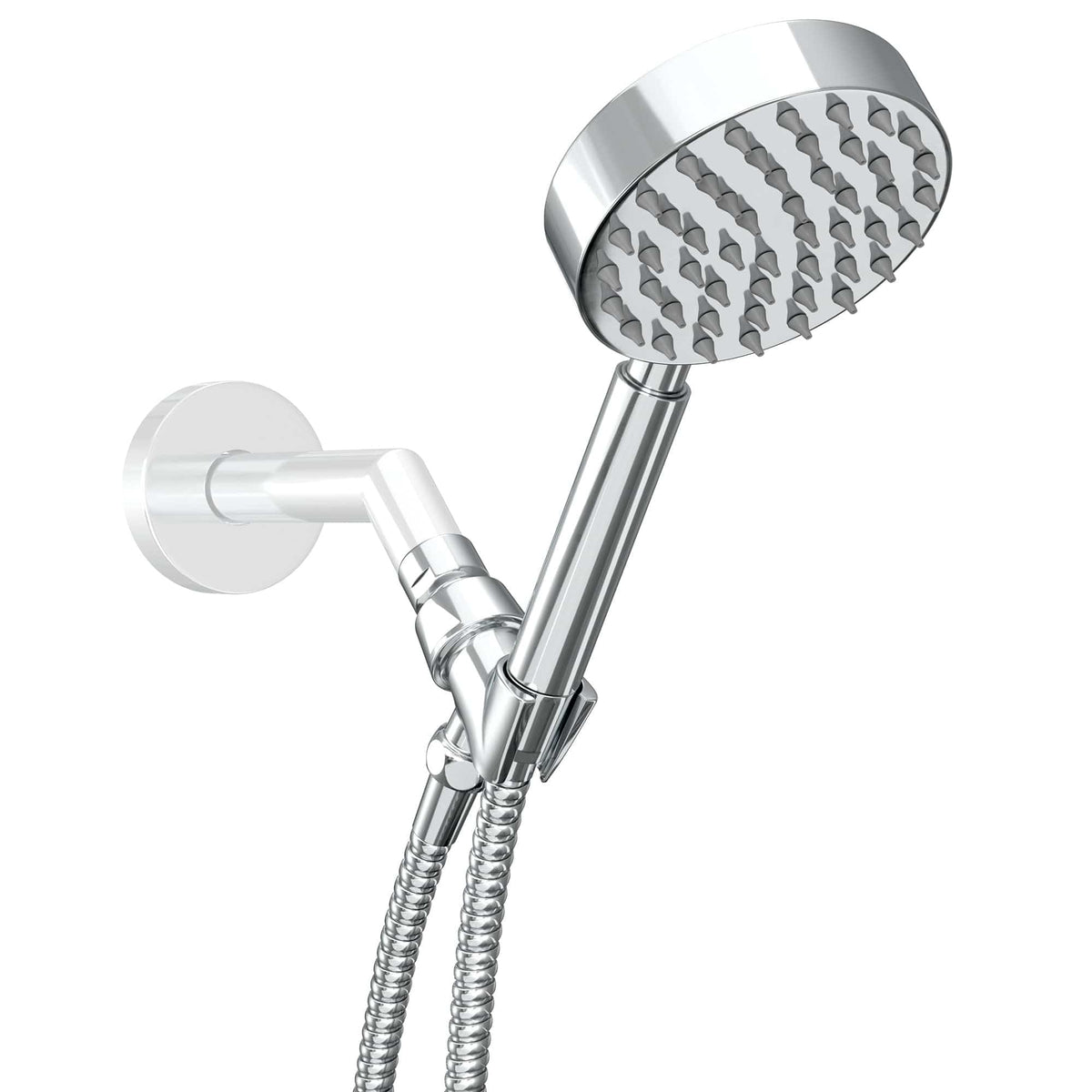 All Metal Handheld Shower Head Set - High Pressure 1-Spray - 2.5 GPM ...