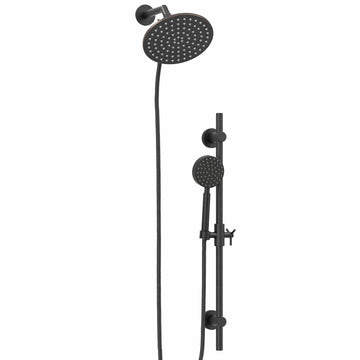 Main Image Dual Shower Head with Slide Bar Set Oil Rubbed Bronze  / 2.5 - The Shower Head Store