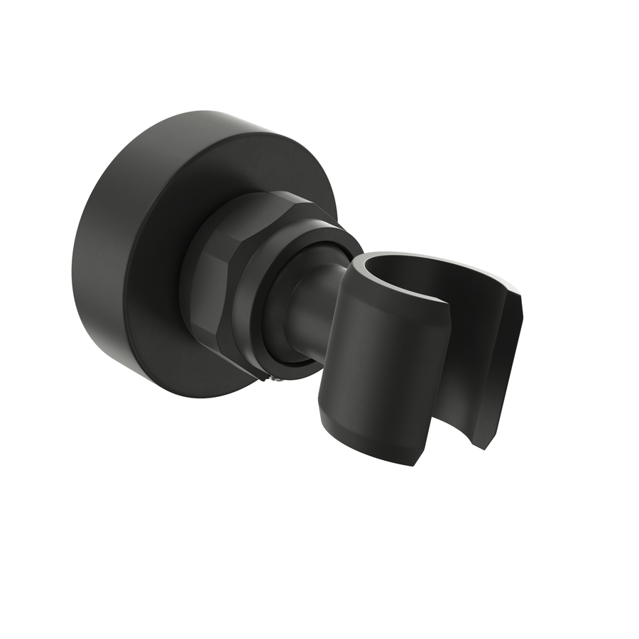 Main Image Wall Mount Holder Matte Black  - The Shower Head Store