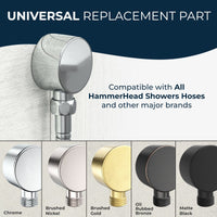 Universal Replacement Part Drop Ell Chrome - The Shower Head Store