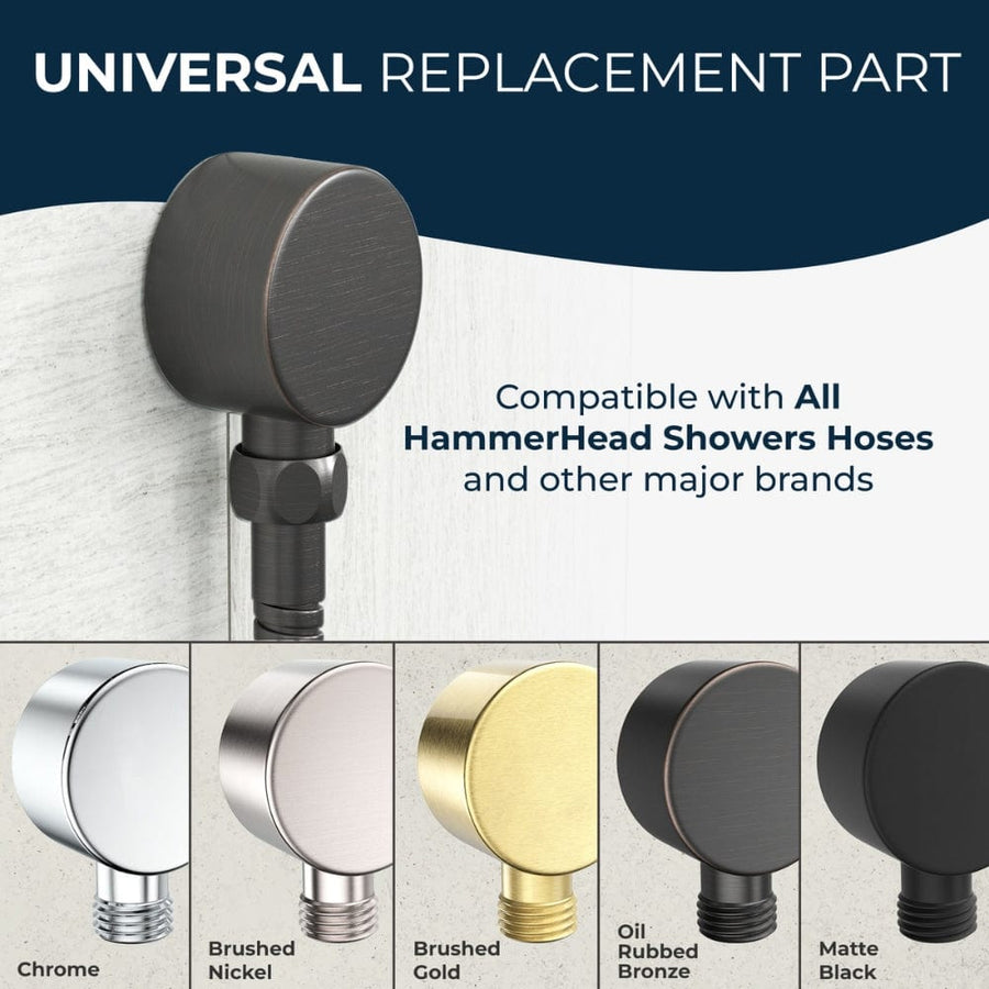 Universal Replacement Part Drop Ell Oil Rubbed Bronze  - The Shower Head Store